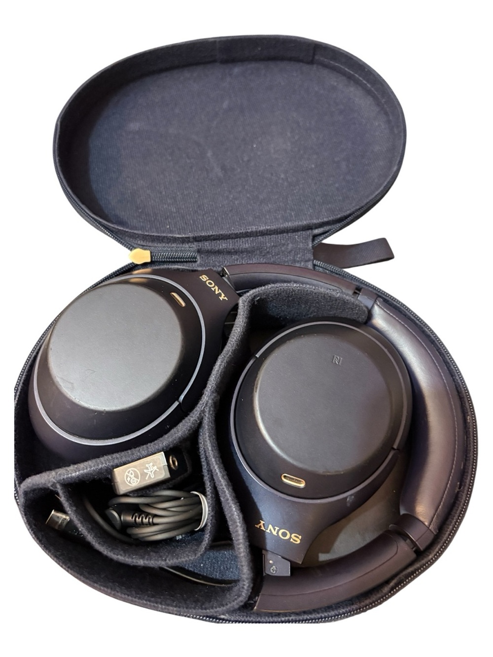 SONY WH-1000XM4 Over-Ear Noise-Canceling Wireless Headphones excellent condition